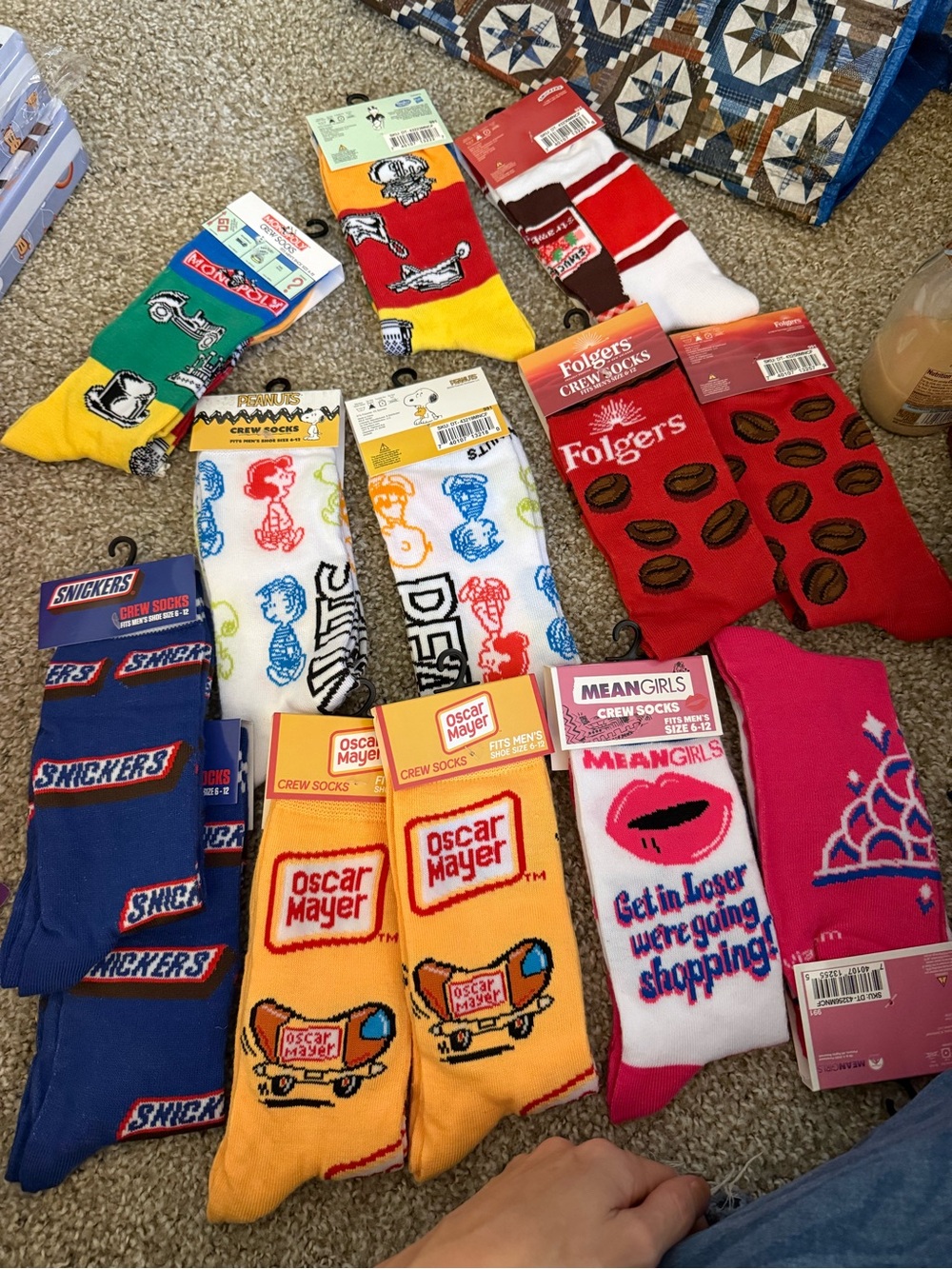 Socks! $5 each in a bundle